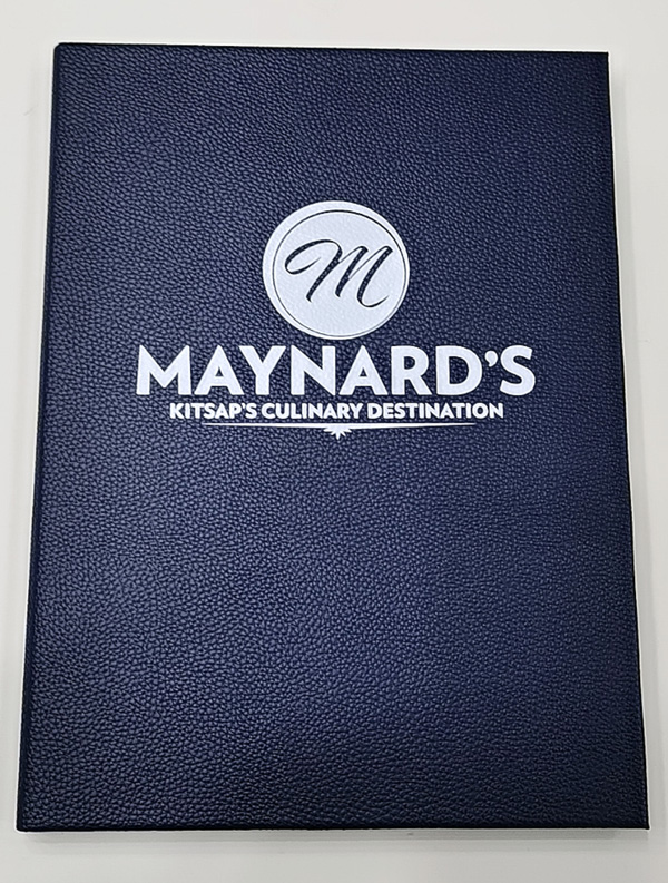 Maynard's Restaurant - LED Menu Covers by LED Menu Light